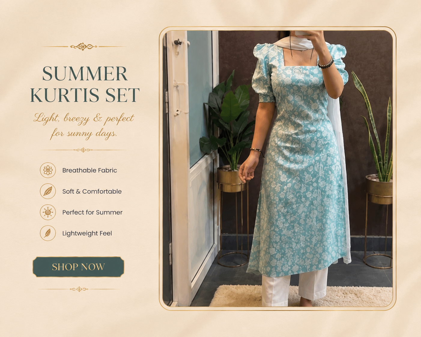 Summer Kurtis Set