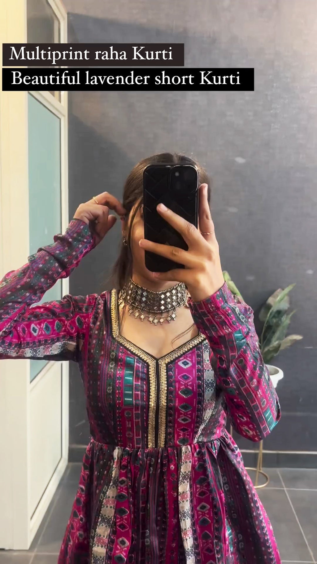 Women Beautiful Multi Print Short Kurti for Women – Stylish Ethnic Top