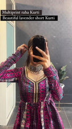 Women Beautiful Multi Print Short Kurti for Women – Stylish Ethnic Top