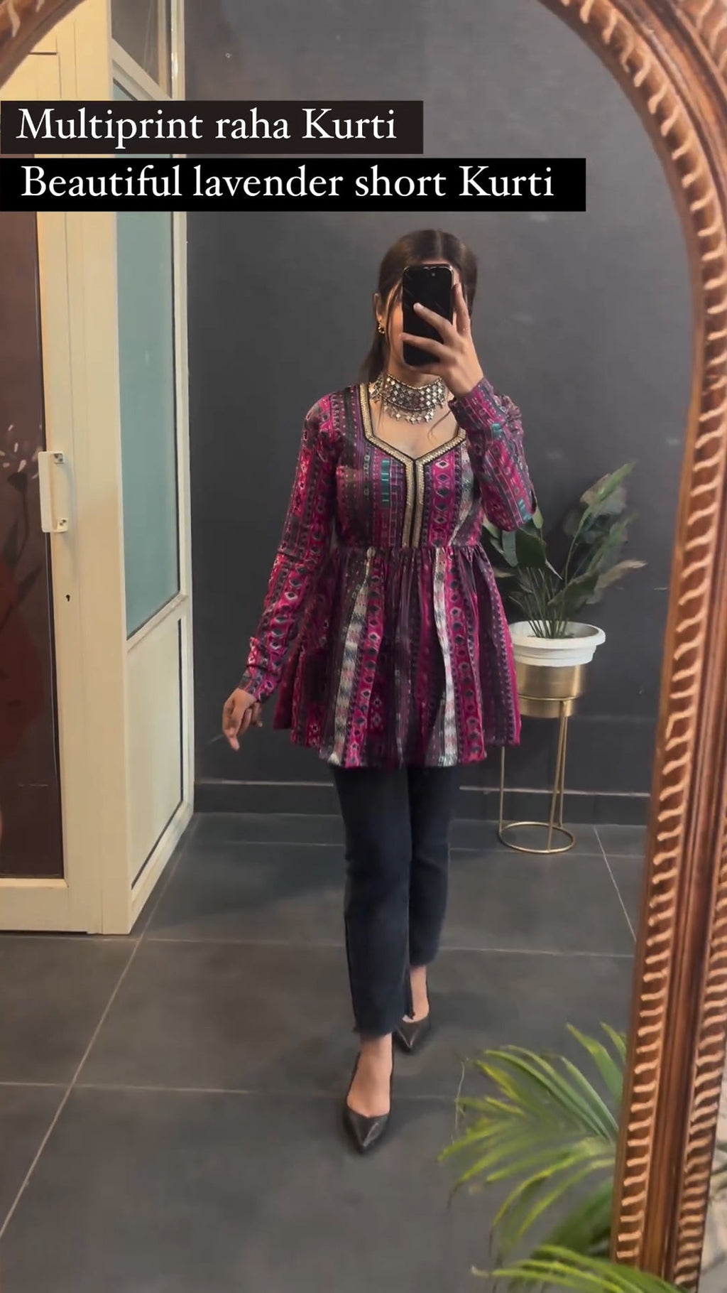 Women Beautiful Multi Print Short Kurti for Women – Stylish Ethnic Top