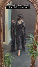 Heer Blossom Kurti And Dupatta Set