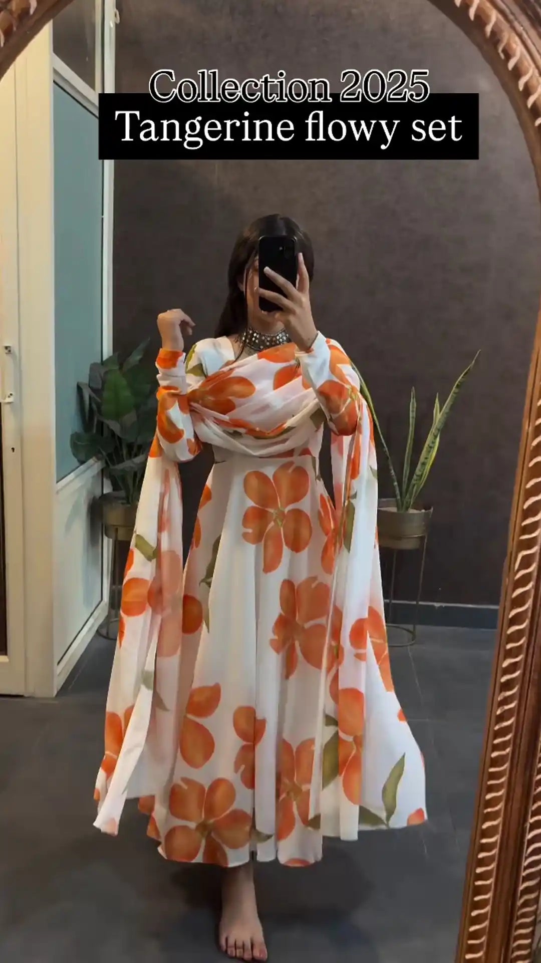 Summer Sunflower Printed FriendlyTangerine Flowy Set